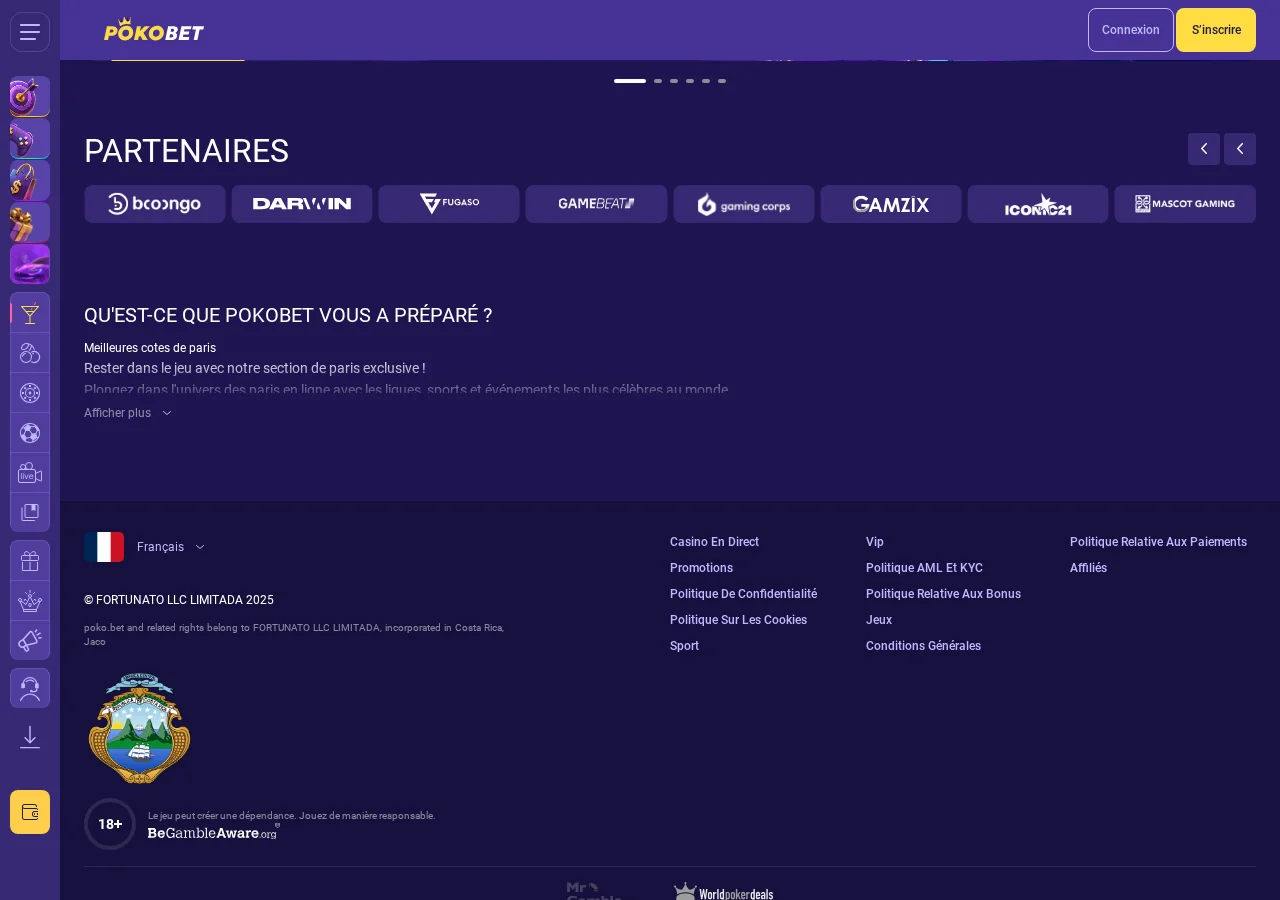 PokoBet: Mode démo et jeu gratuit