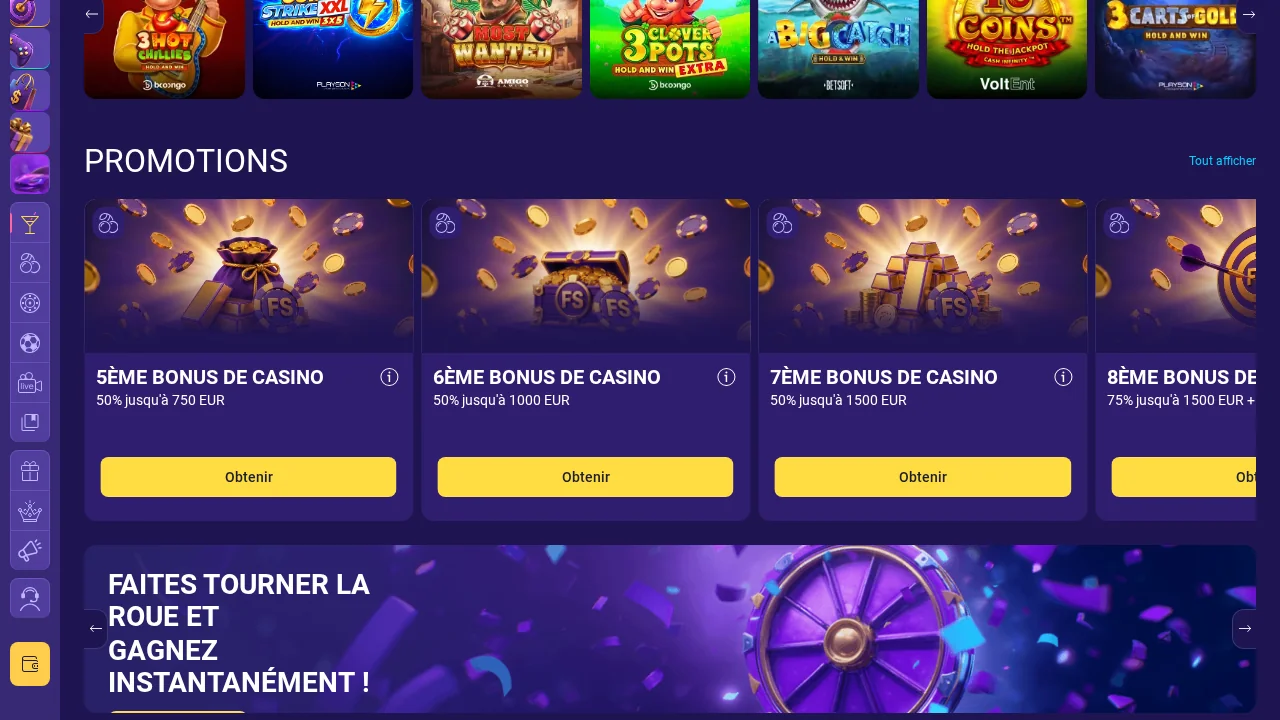 PokoBet: Bonus de bienvenue et promotions
